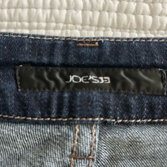 Joe's Jeans The Muse Mid Rise Women’s Flare  Leg Dark Blue Denim Jeans Size 31 - Picture 5 of 11